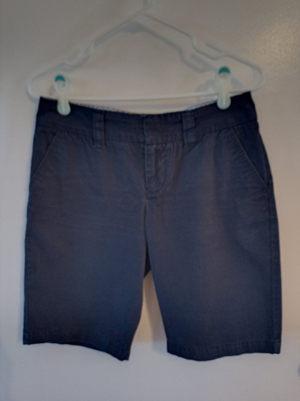 (2 Pairs)Tommy Hilfiger Navy Tailored Bermuda Shorts Bundle – Size 4